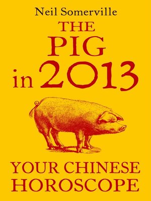 cover image of The Pig in 2013